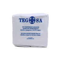 Gasa Tejido sin Tejer no estéril: Abierta 20 x 20 cm,  Plegada 10 x 10cm (100 unidades) Gasa Tejido sin Tejer no estéril: Abierta 20 x 20 cm,  Plegada 10 x 10cm (100 unidades)